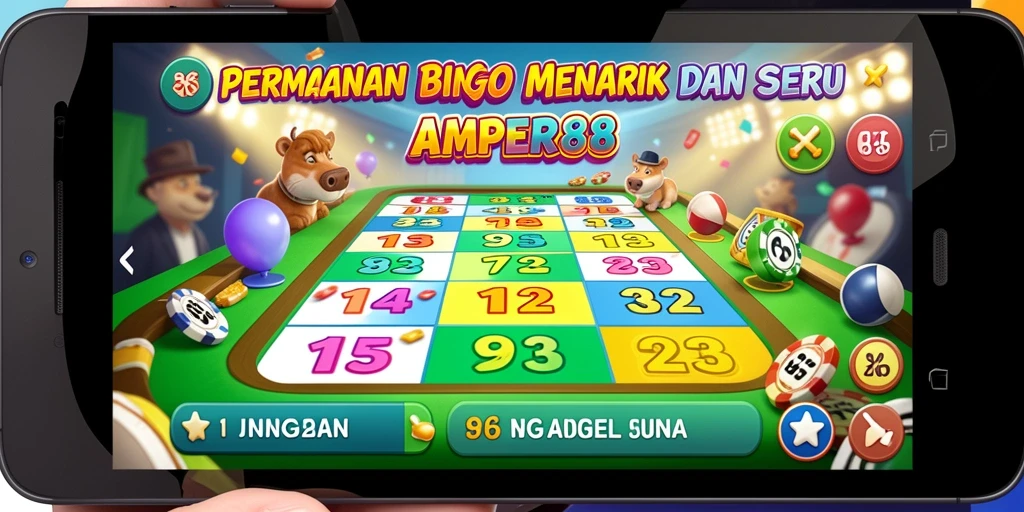 Tampilan gameplay menarik dari AMPER88 dengan suasana Bingo yang dinamis.