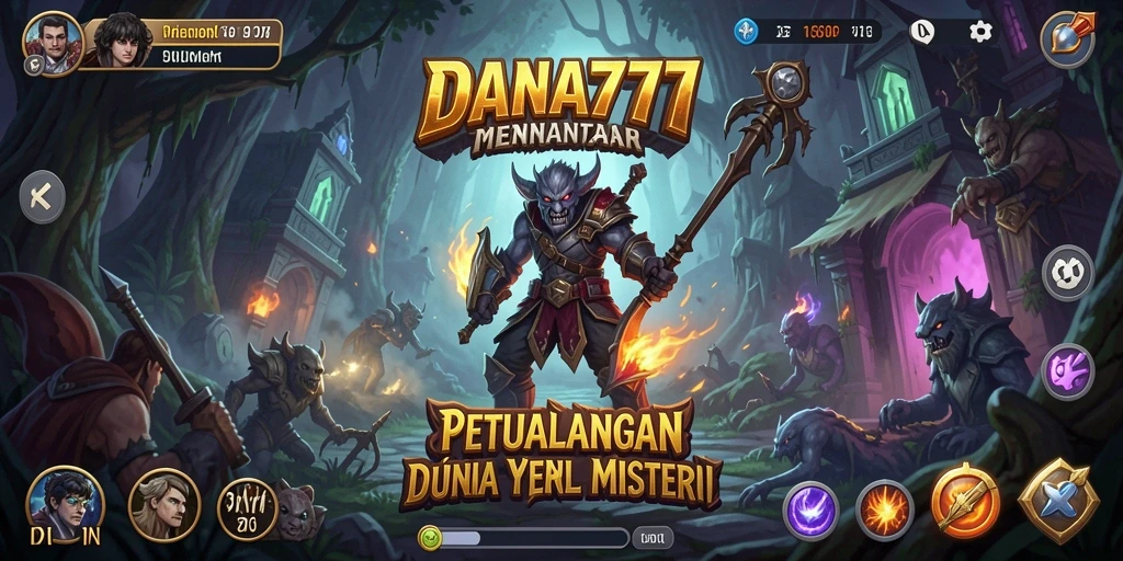 Screenshot DANA777 menampilkan gameplay seru dan penuh aksi.