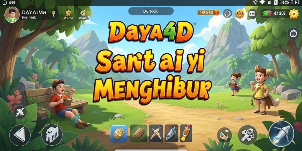 Tampilan mengasyikkan dari gameplay DAYA4D yang seru.