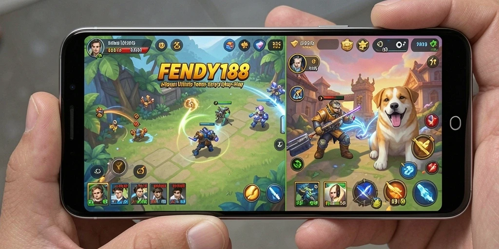 Tampilan antarmuka FENDY188 yang intuitif dan modern.