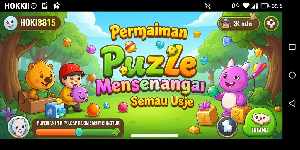Tampilan gameplay HOKI8815 yang seru dan menantang.