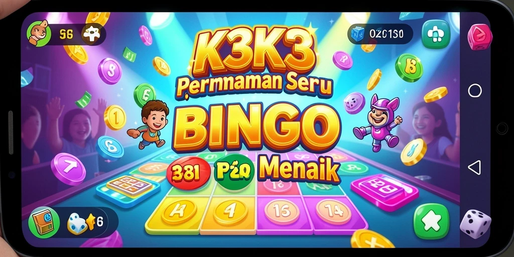Tangkapan layar K3K3 menampilkan aksi seru permainan Bingo.