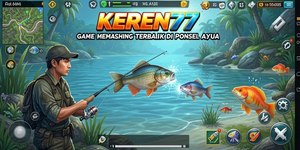 Tangkapan ikan besar di permainan KEREN77 dengan grafis menakjubkan.