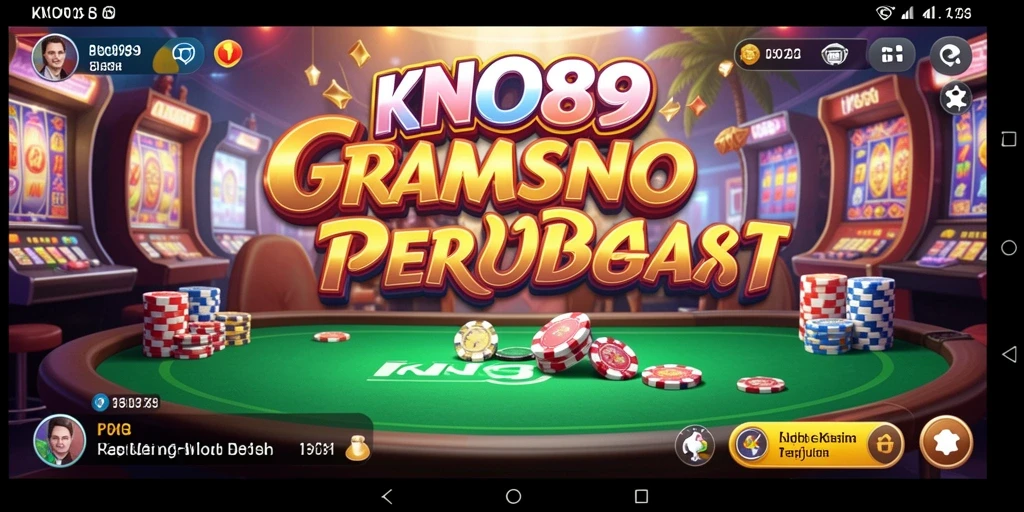 Tampilan menarik dari gameplay KNO89 yang membuat pengalaman bermain kasino semakin seru.