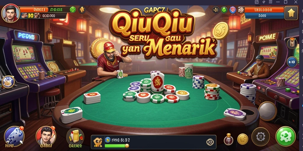 Gameplay QiuQiu seru di PCPC7 dengan aksi menarik.