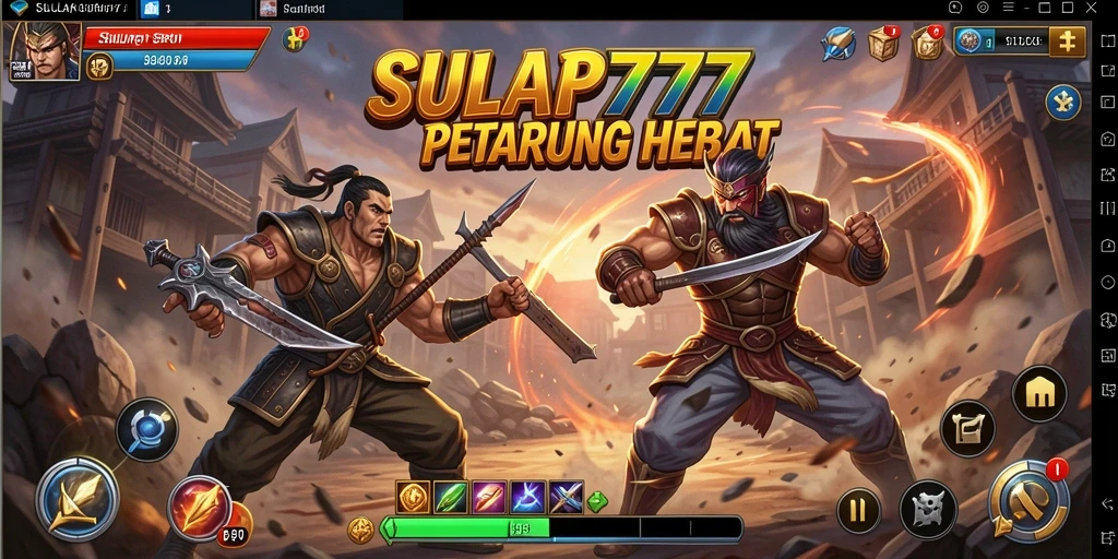 Gambaran aksi seru dalam game SULAP777.