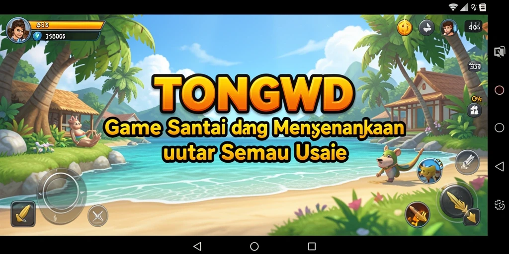Tampilan menarik dalam gameplay TONGWD yang menyenangkan.