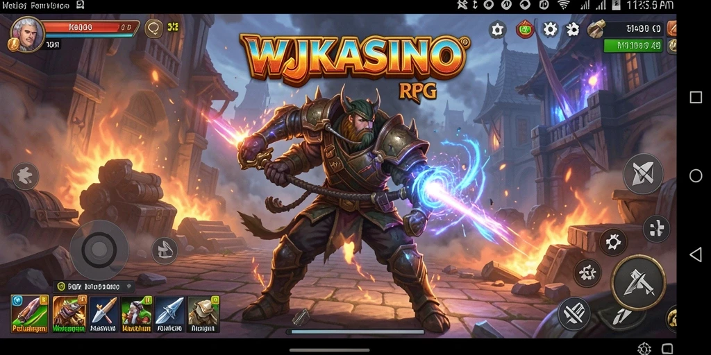 Tampilan utama gameplay WJKASINO yang mempesona dan penuh aksi.